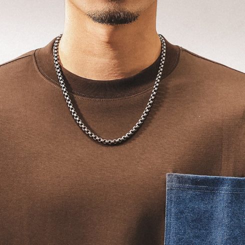 Trad Color Block Pocket Long Sleeve T-shirt P1845